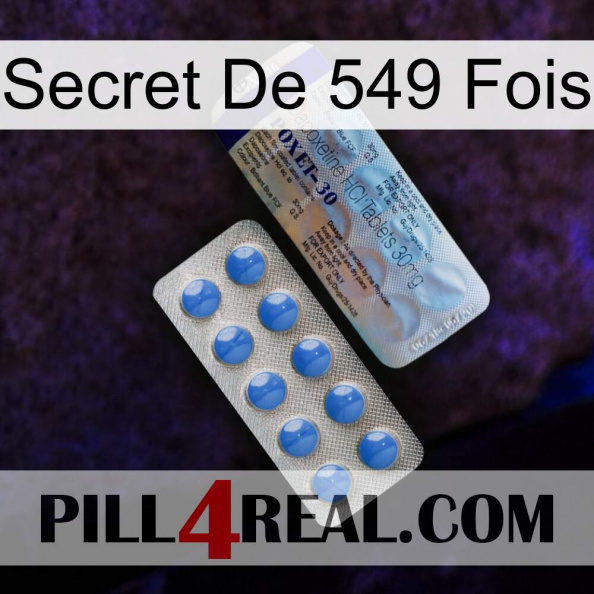 Secret Of 549 Times 39